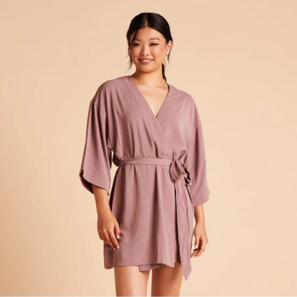 Birdy Grey Dark Mauve Robe